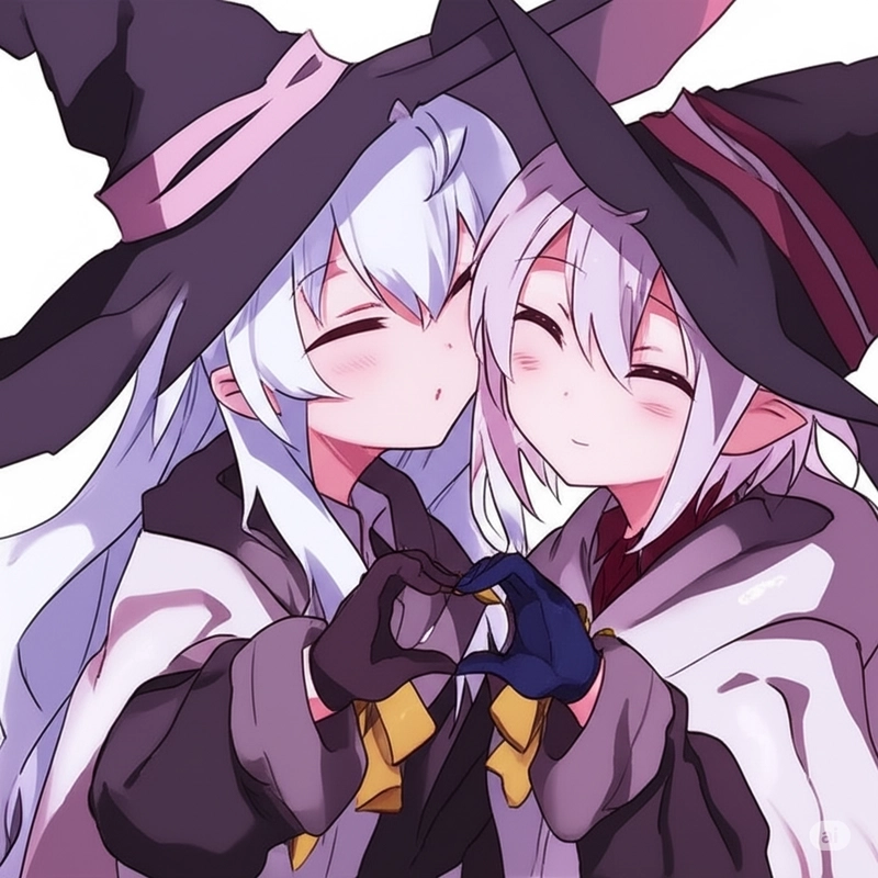 Amnesia va Elaina hình cute dễ thương