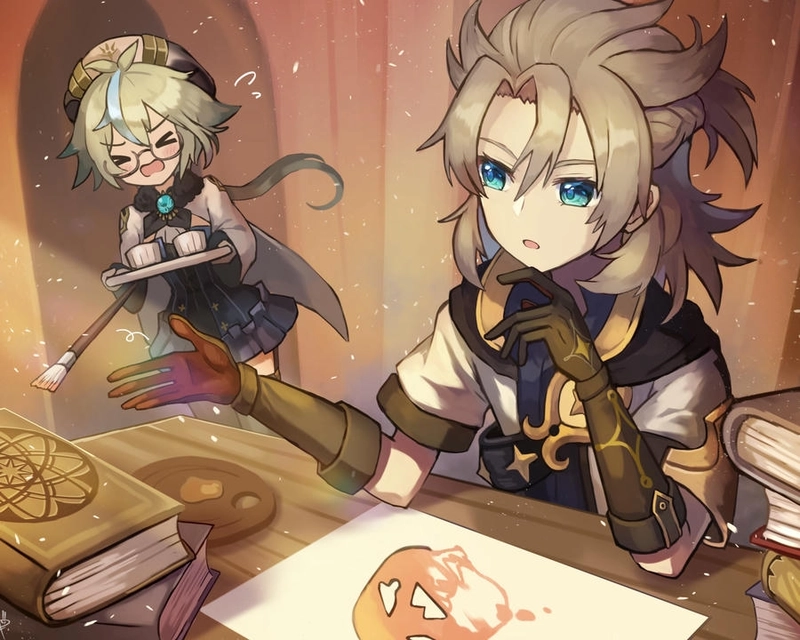 Ảnh Albedo đẹp trai anime