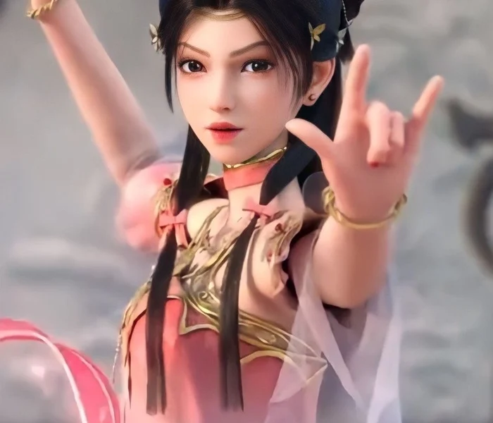 Ảnh Dien Linh Nhi tạo dáng