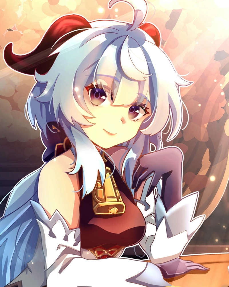 Ảnh Ganyu dễ thương cute