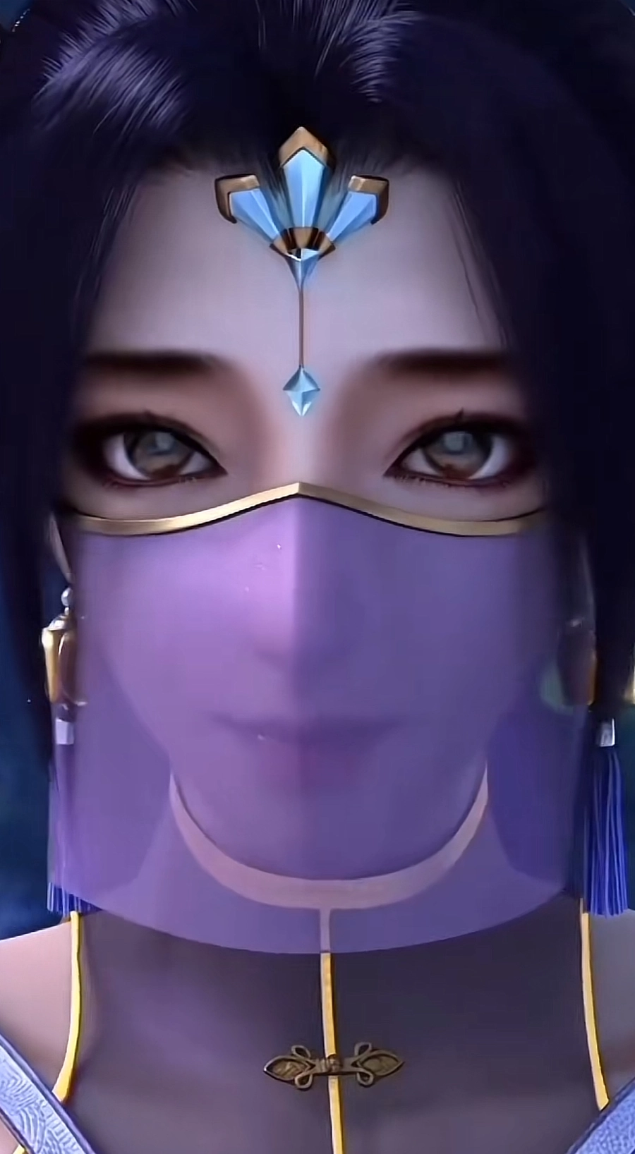 Ảnh Ha Ngung Thuong cuoi mim