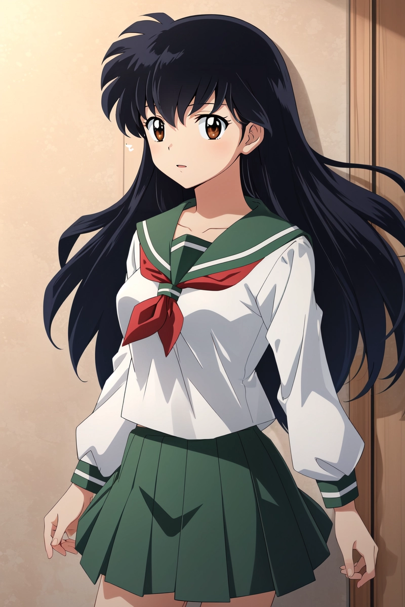 Ảnh Higurashi Kagome cực đáng yêu