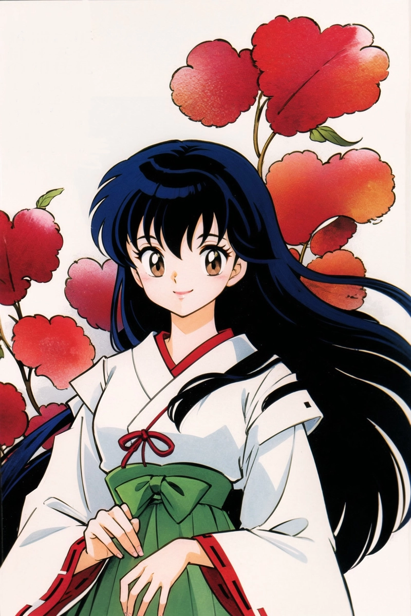 Ảnh Higurashi Kagome cực dễ thương