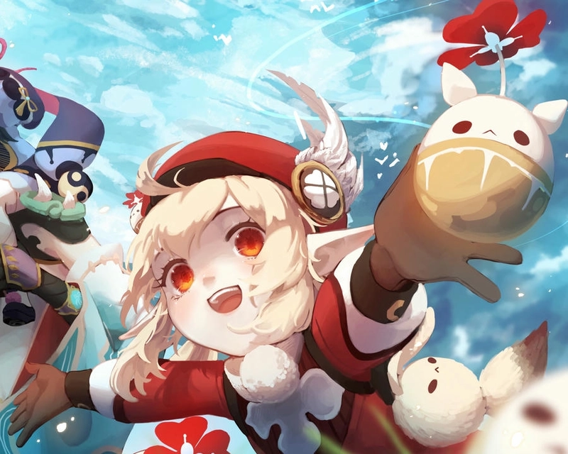 Ảnh Klee đáng yêu xinh xắn