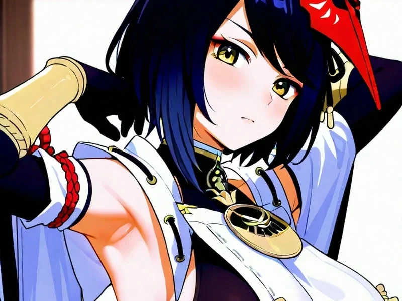 Ảnh Kujou Sara quyến rũ