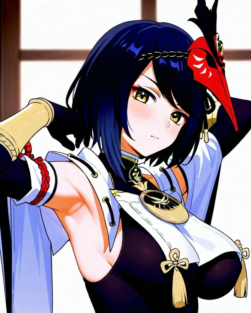 Ảnh Kujou Sara quyến rũ