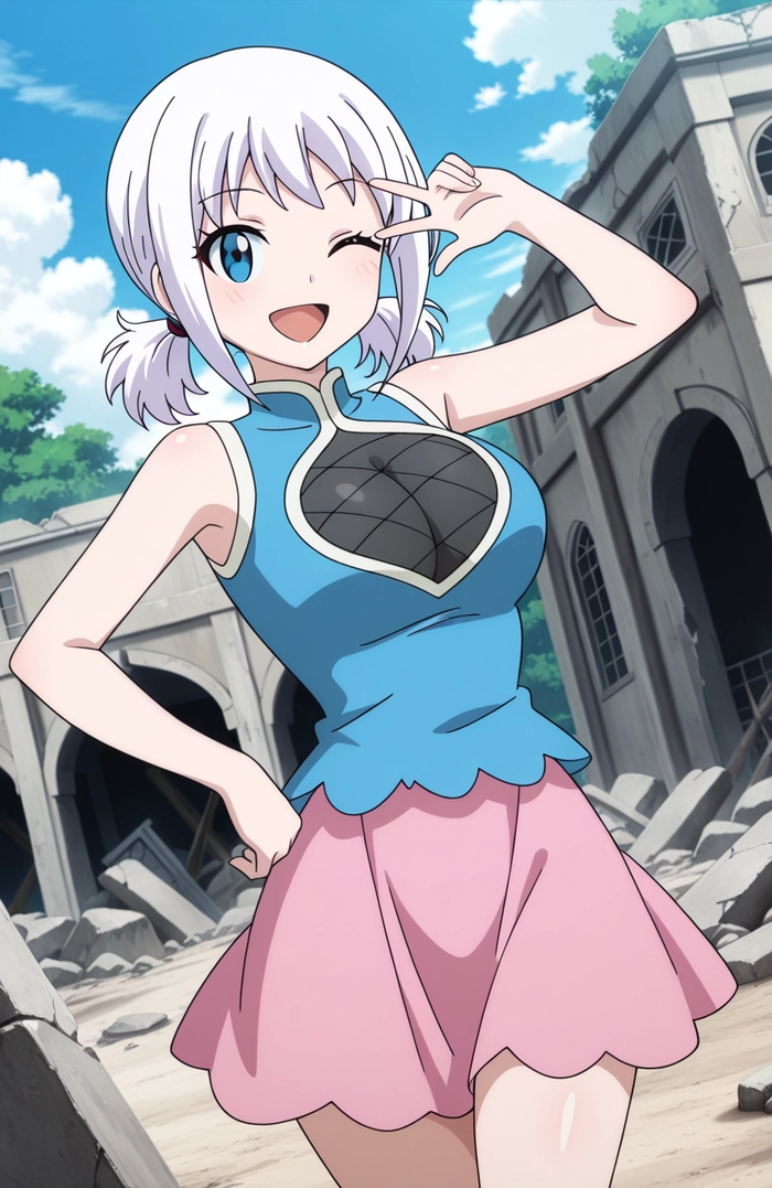 Ảnh Lisanna Strauss cực đáng yêu