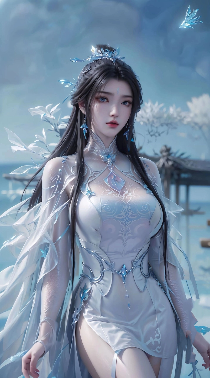 Ảnh Luc Tuyet Ky quyến rũ