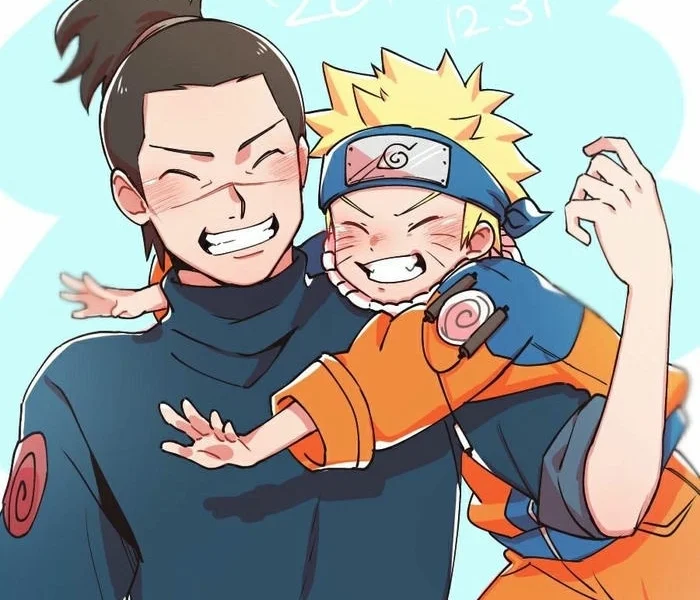 Ảnh Naruto x Iruka nhẹ nhàng