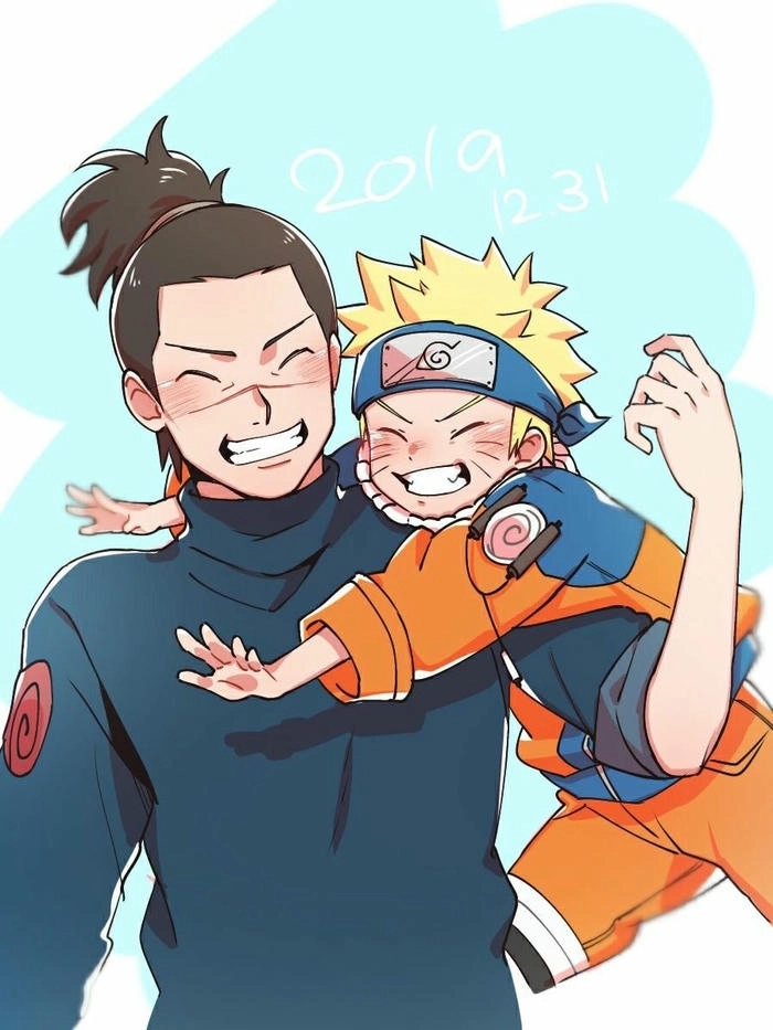 Ảnh Naruto x Iruka nhẹ nhàng