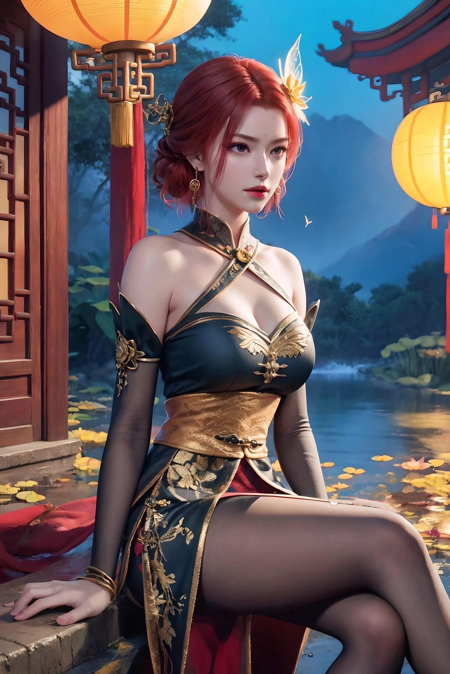 Ảnh Nha Phi gợi cảm