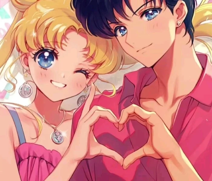 Ảnh Usagi va Mamoru cực lang man