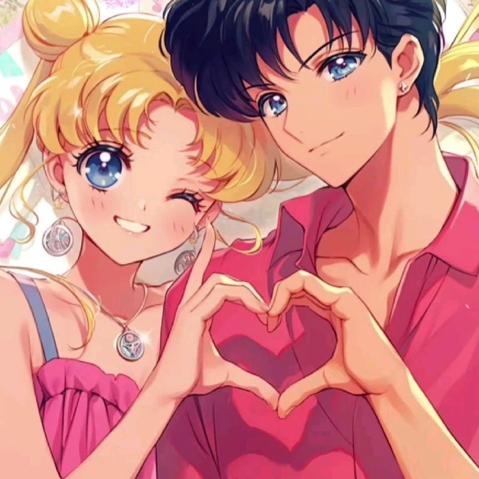 Ảnh Usagi va Mamoru cực lang man