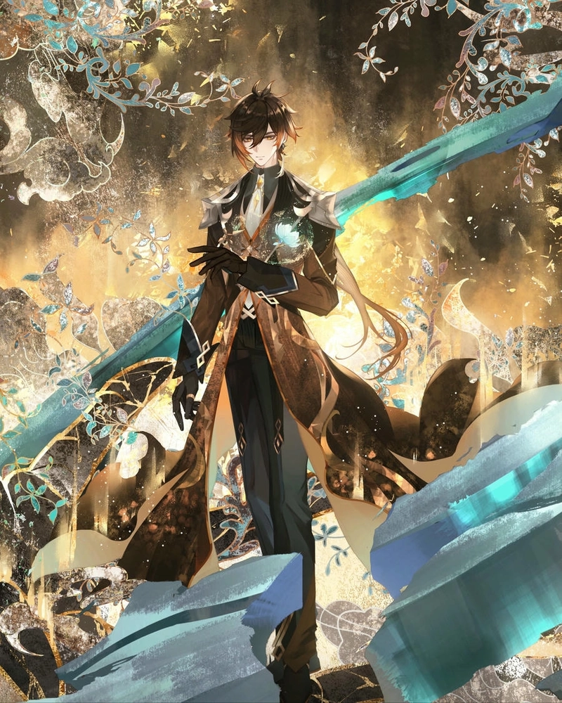 Ảnh Zhongli sanh dieu