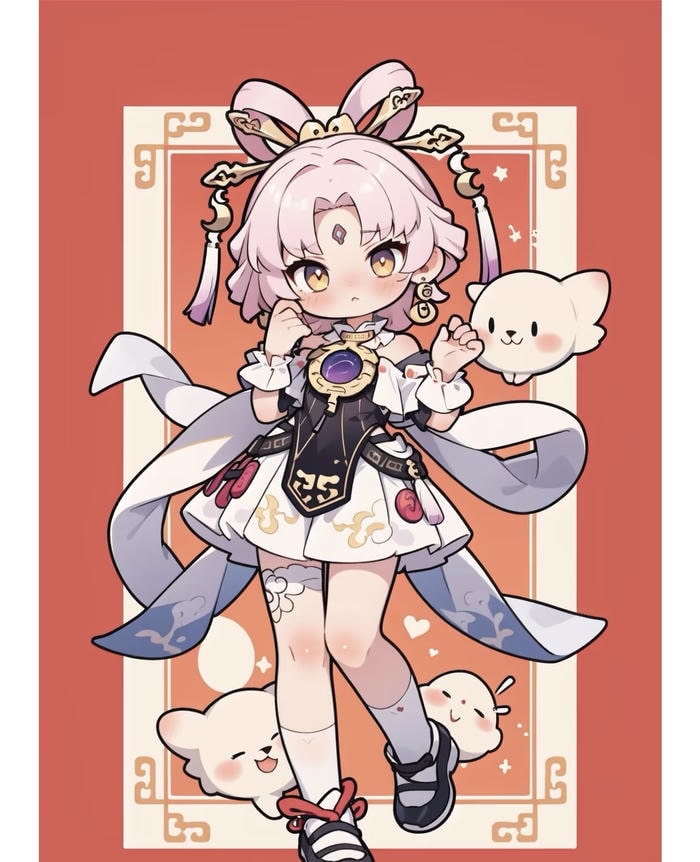 Ảnh anime chibi phong cách ve truyen tranh noi tieng