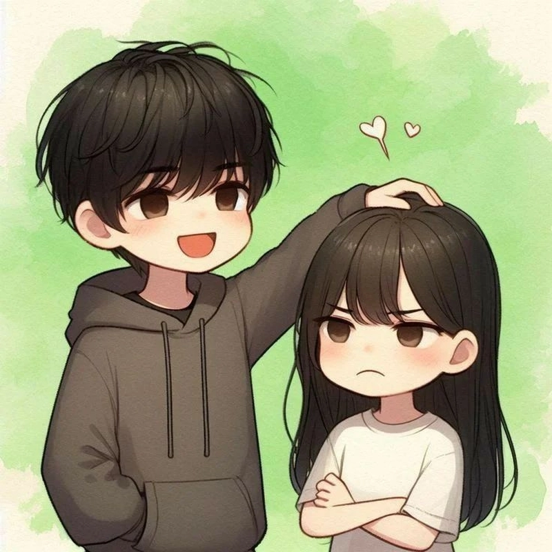 Ảnh anime couple ben nhau