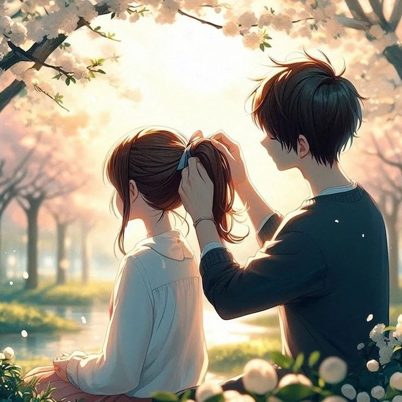 Ảnh anime couple ngầu