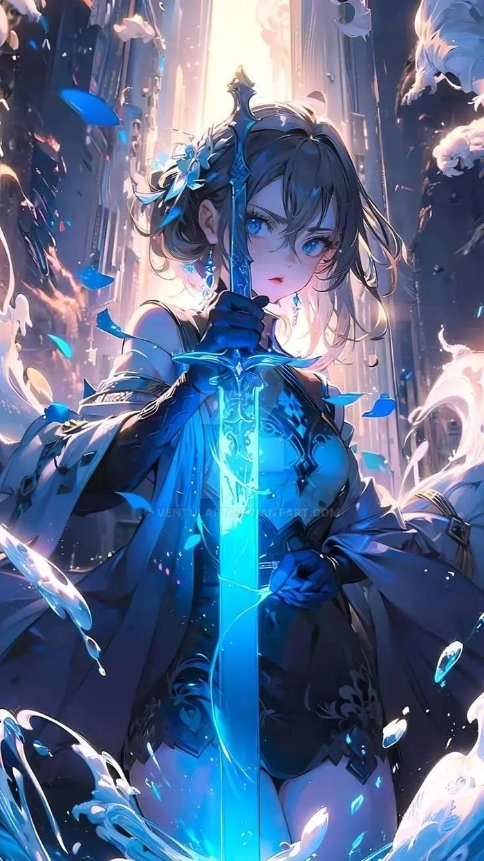 Ảnh anime nu ngầu chat