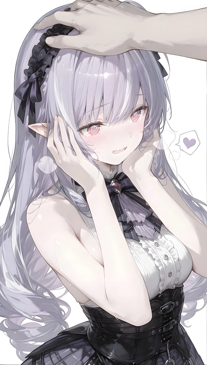 Ảnh anime nu toc trang đẹp