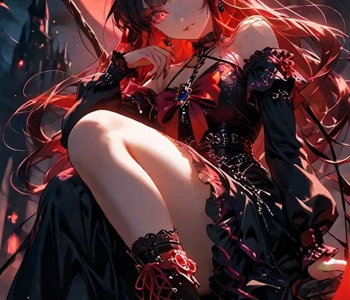 Ảnh anime nu toc trang ngầu