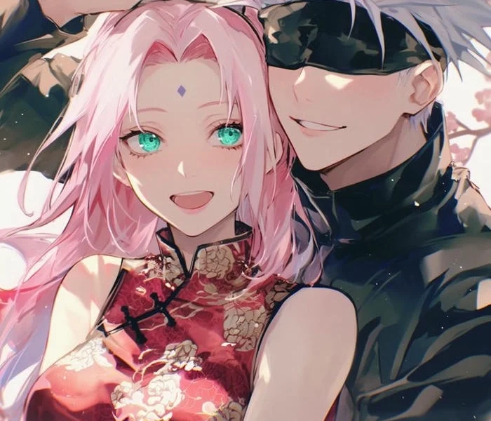 Ảnh đời Gojo x Sakura