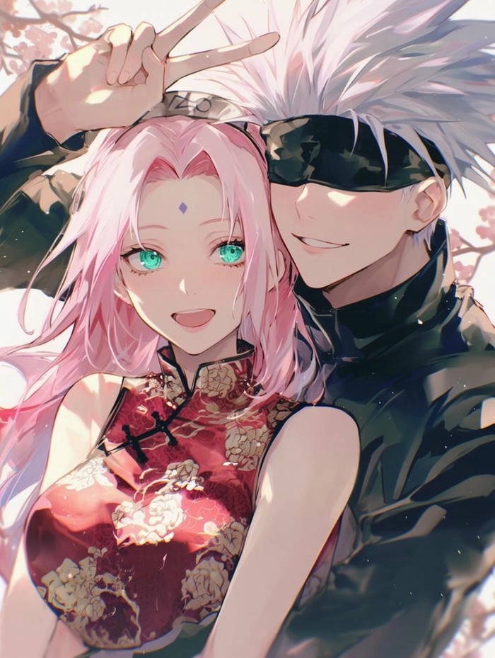 Ảnh đời Gojo x Sakura