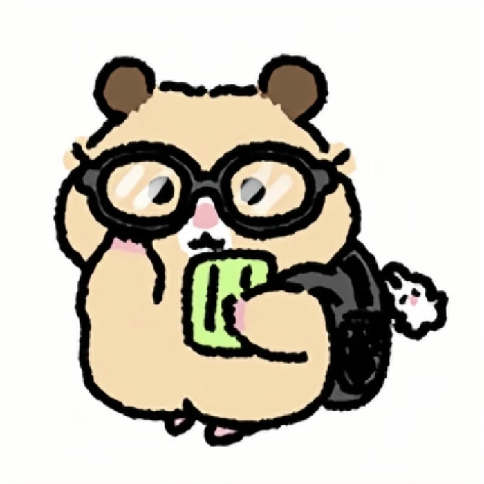 Ảnh hamster chibi mang ve đáng yêu va ngay tho