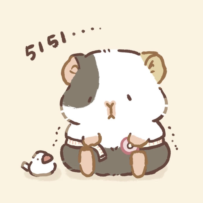 Ảnh hamster hoạt hình mang ve ngay tho