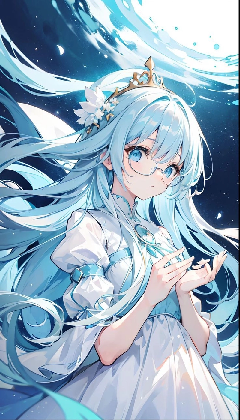 Ảnh minh hoạ anime nu toc xanh