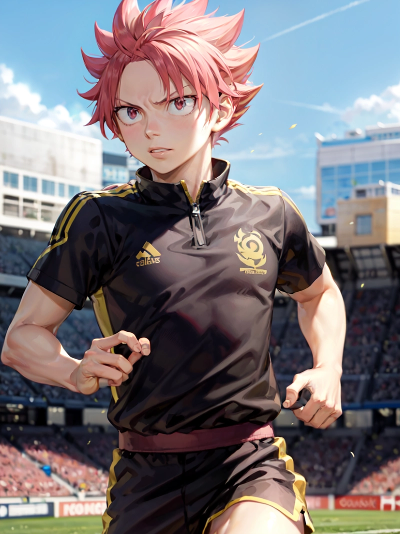 Ảnh natsu dragneel bong da
