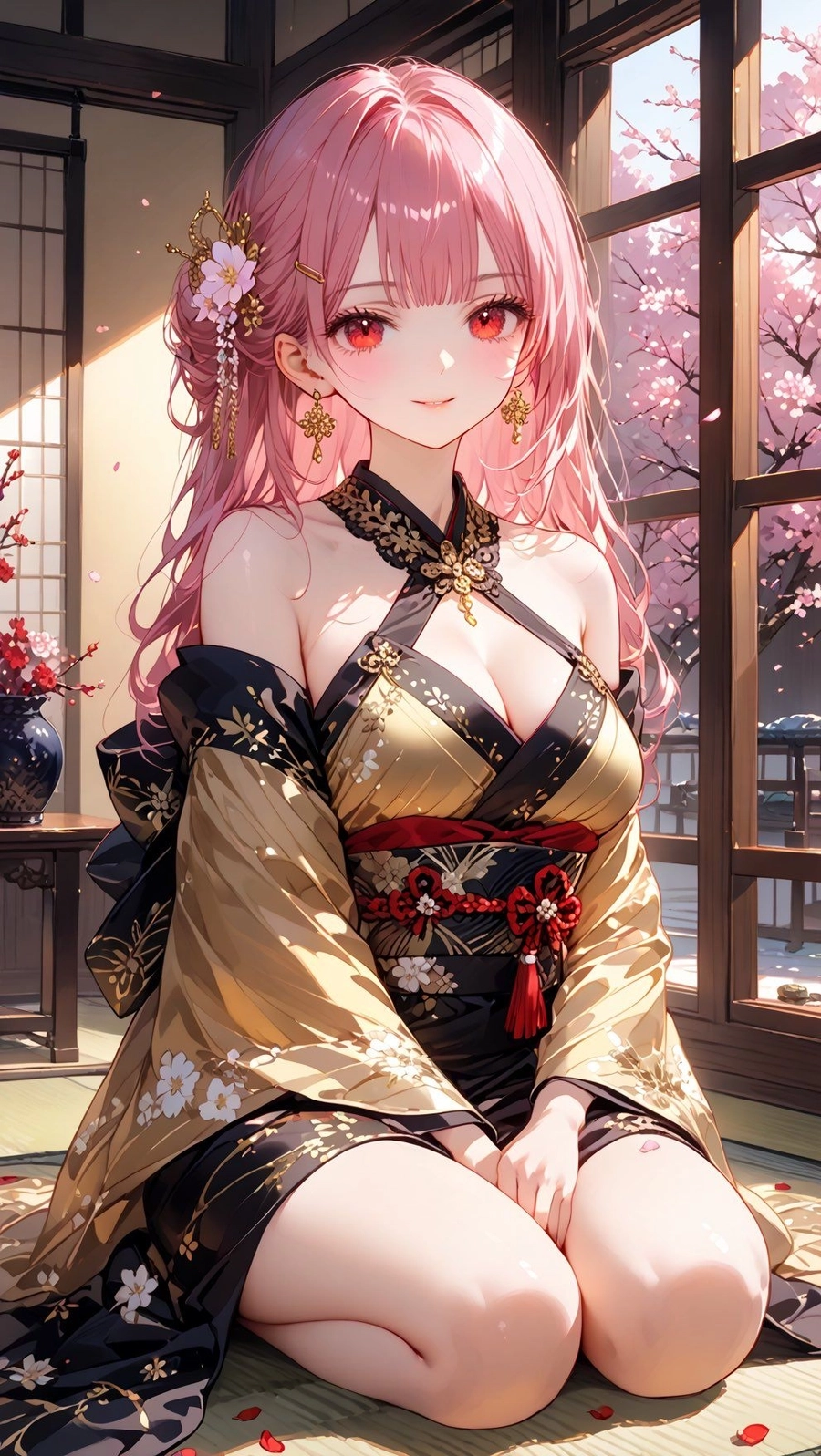 Anime toc hong dang xem