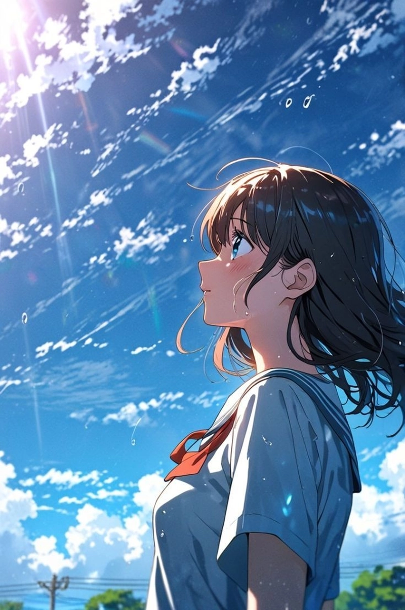 Anime toc ngan girl đẹp