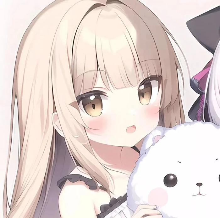 Avatar đẹp anime đôi bạn thân nu