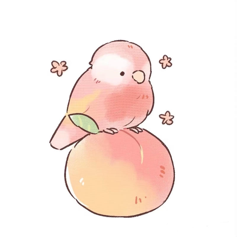 Bức ảnh chim chibi phu hop nhieu muc dich sử dụng