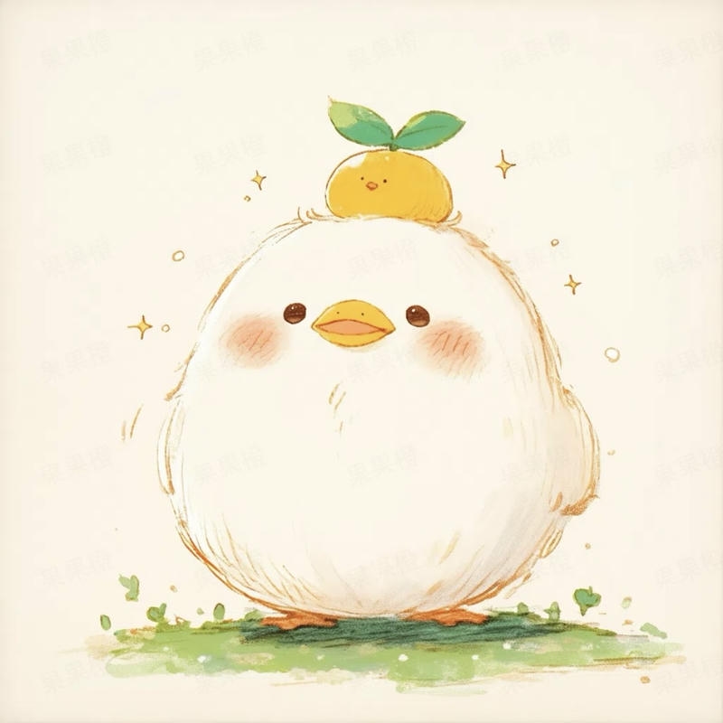 Bức hình chim chibi hop phong cách chibi