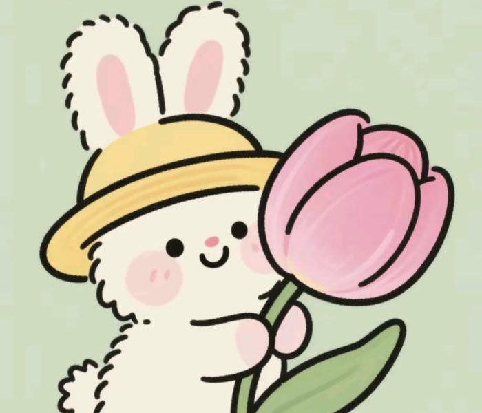 Bức hình tho chibi khong khi de chiu