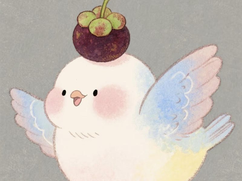 Chim chibi voi dang nho xiu trong rất đáng yêu