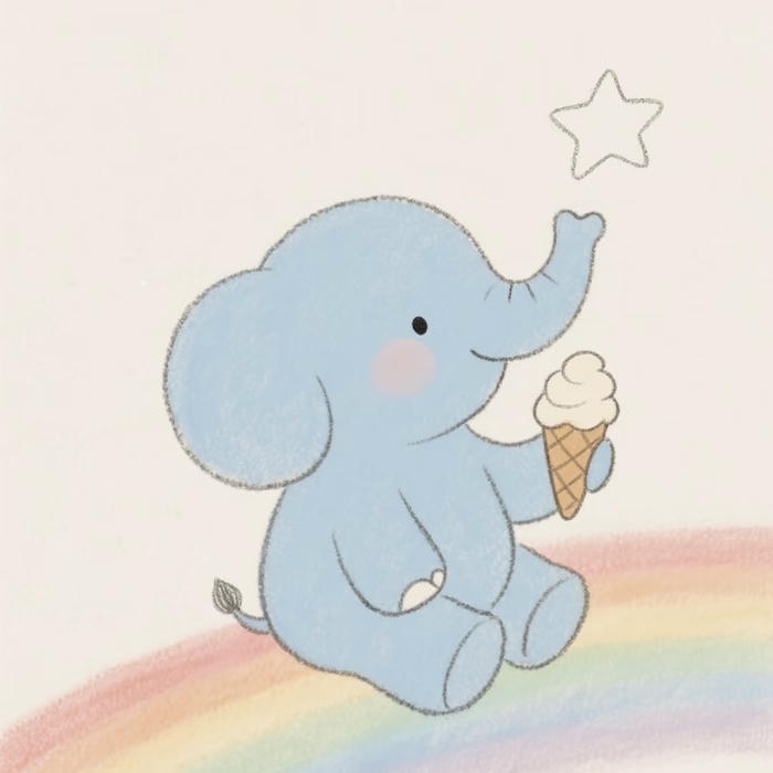 Chu voi chibi goi cảm giác an toan