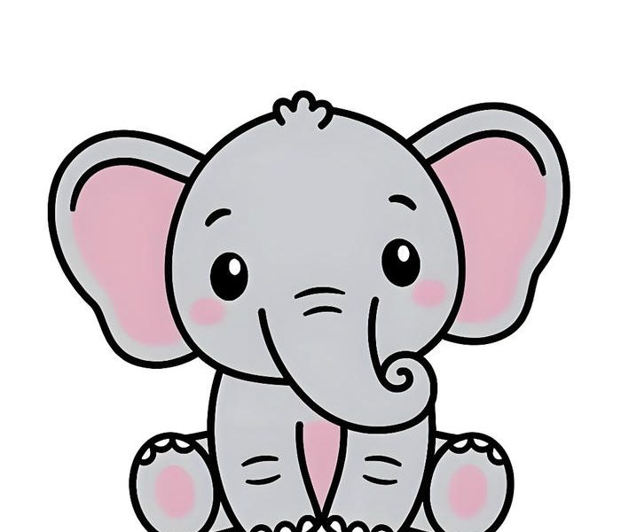 Chu voi chibi nay hop de ngam luc can thu gian