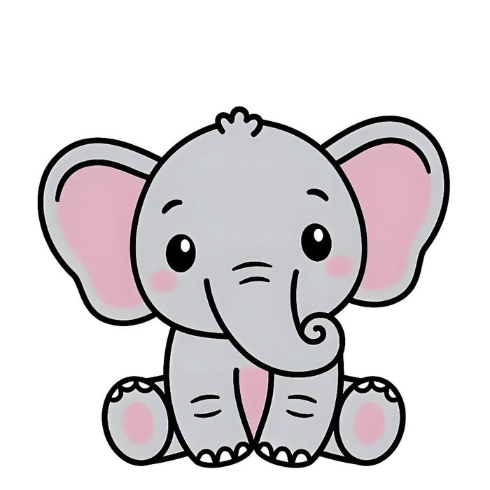 Chu voi chibi nay hop de ngam luc can thu gian