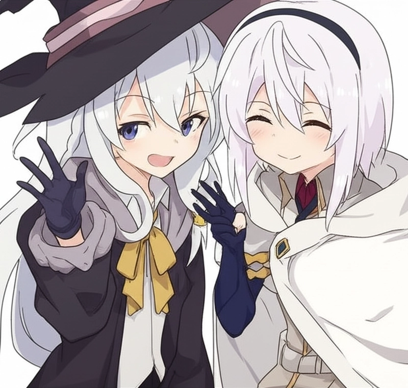 Elaina x Amnesia phong cách đáng yêu