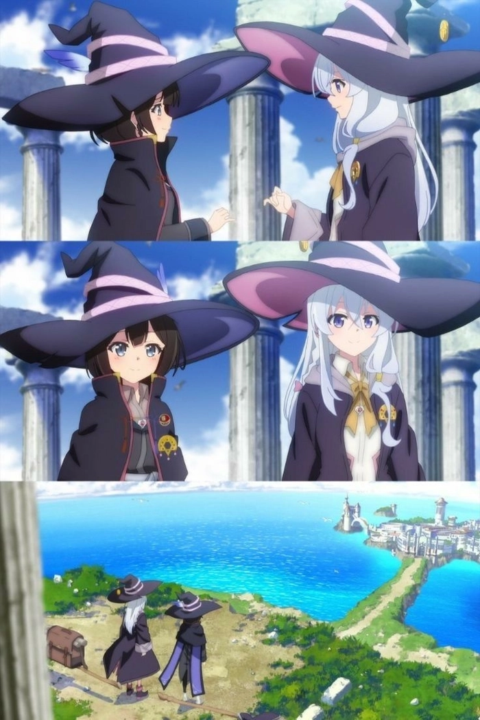 Elaina x Saya ảnh đẹp cute