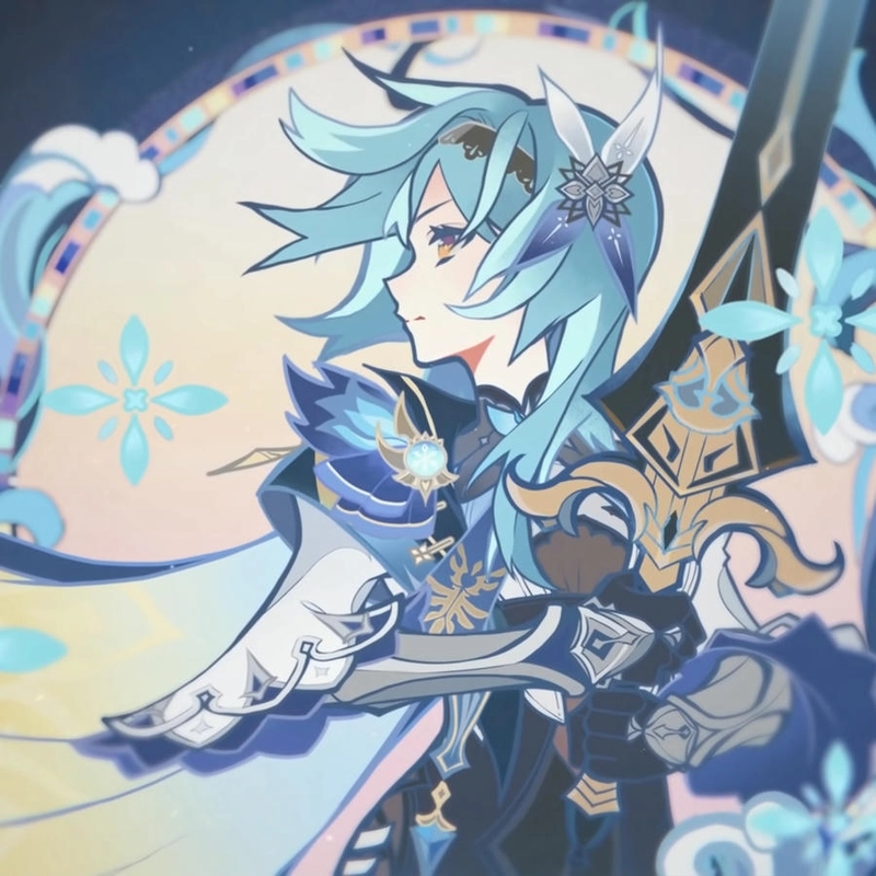 Eula anime xinh