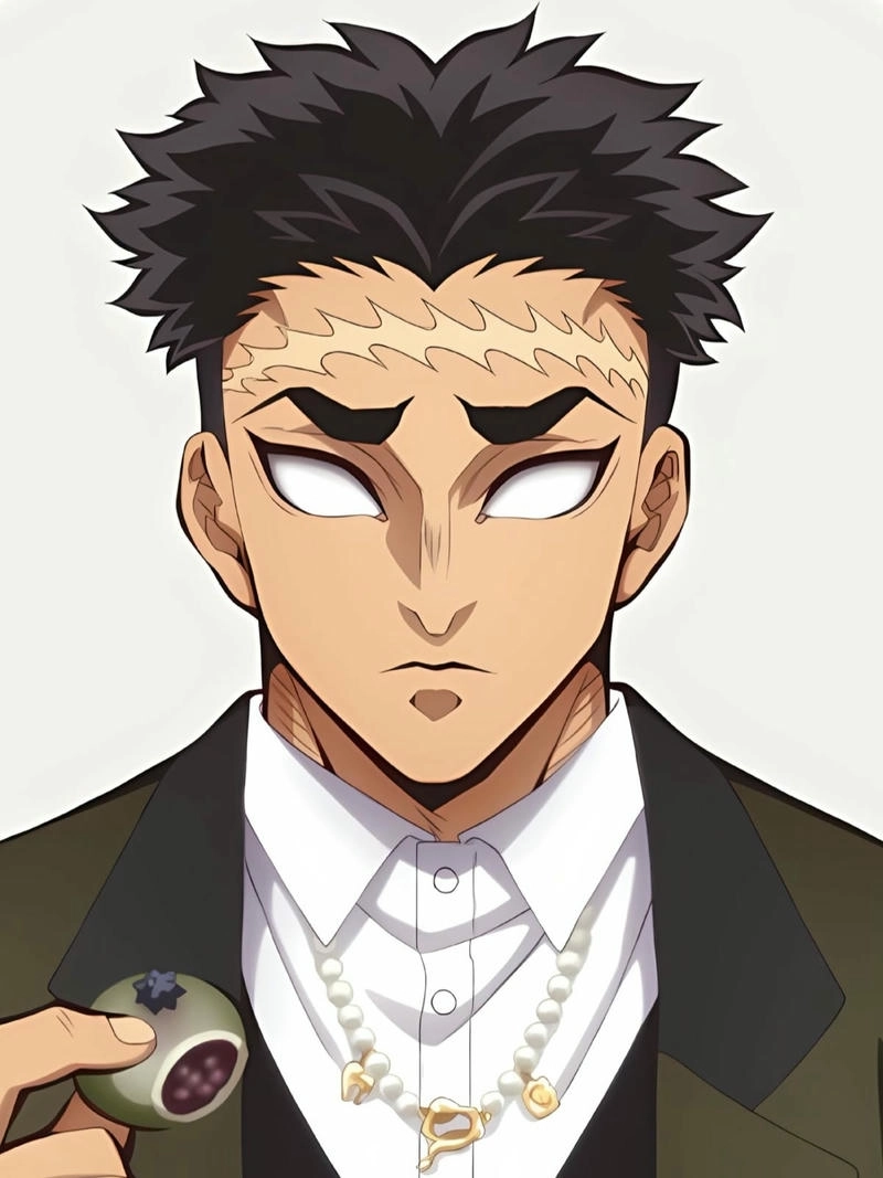 Hình Gyomei chat ngầu tuyet