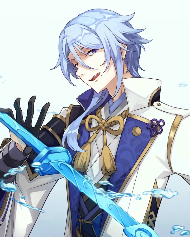 Hình Kamisato Ayato chất chơi