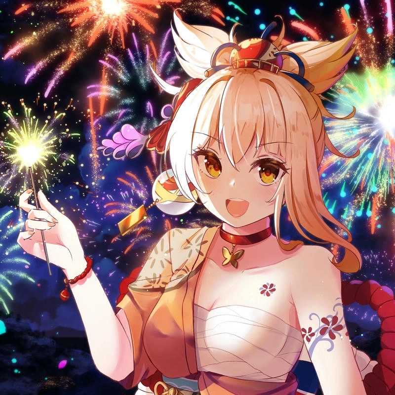 Hình Naganohara Yoimiya ngay tho dễ thương