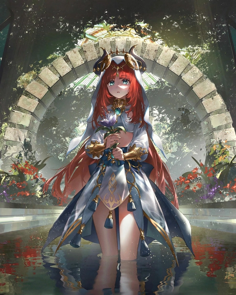 Hình Nilou dễ thương ngọt ngào