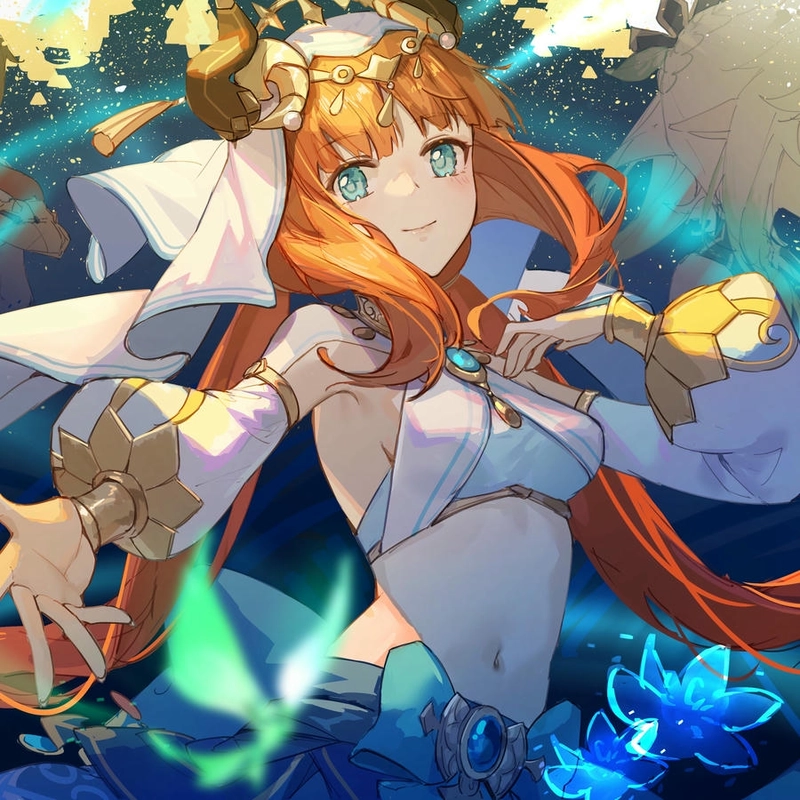 Hình Nilou xinh xắn phong cách anime