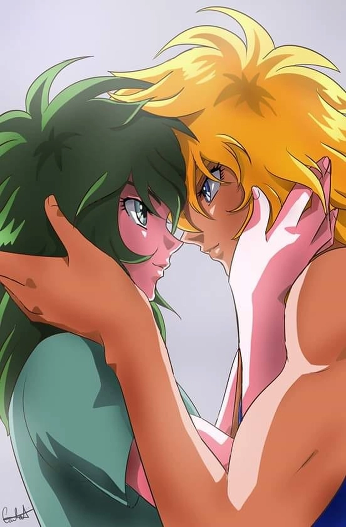 Hình Shun va Hyoga cute