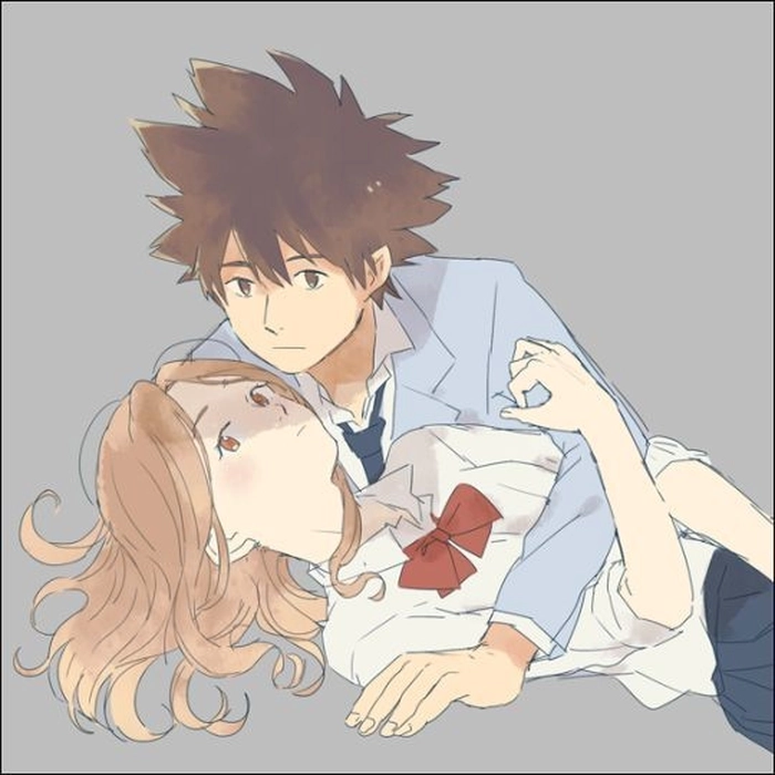 Hình Taichi x Mimi ngọt ngào dễ thương